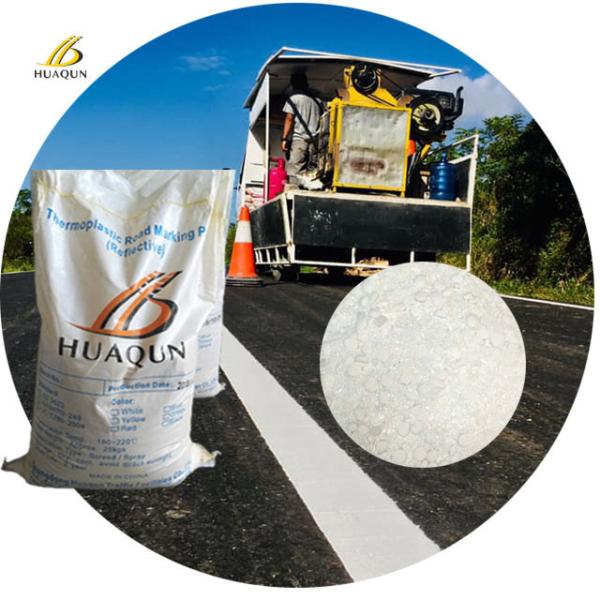 Quality Road Paint Manufacturer Thermoplastic Hot Melt Road Line Marking Paint High Reflective for sale
