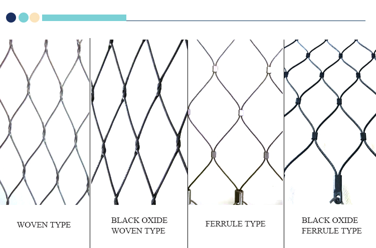 Factory SS 304 316 316L stainless steel rope net fence,Bird netting,Aviary