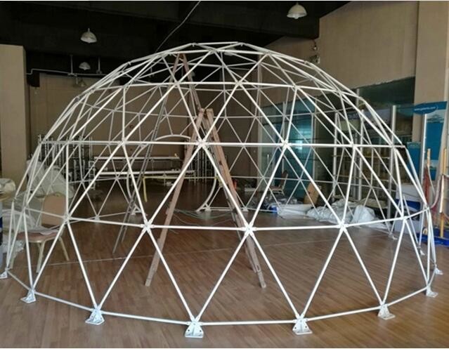 Diameter 6M Half Sphere Geodesic Dome Tent PVC Fabric Cover Dome Party Tents