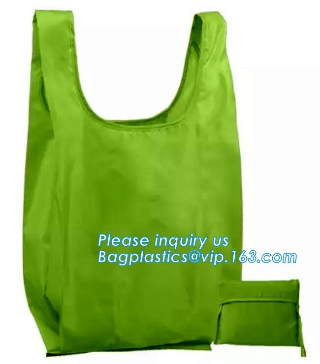 Promotion Custom Eco Friendly Sublimation Polyester Folding Shopping Bag,Promotional Sports Gym Sack Polyester Drawstrin