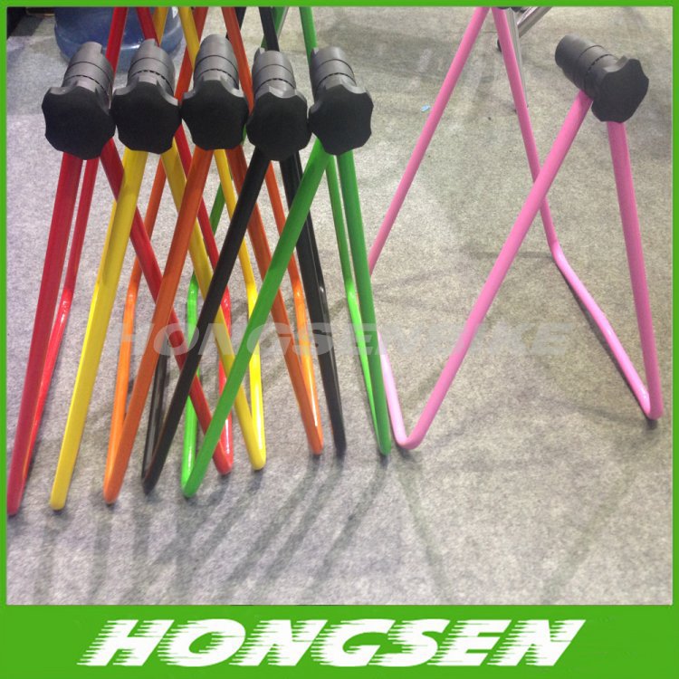 U type mountain bicycle parking rack