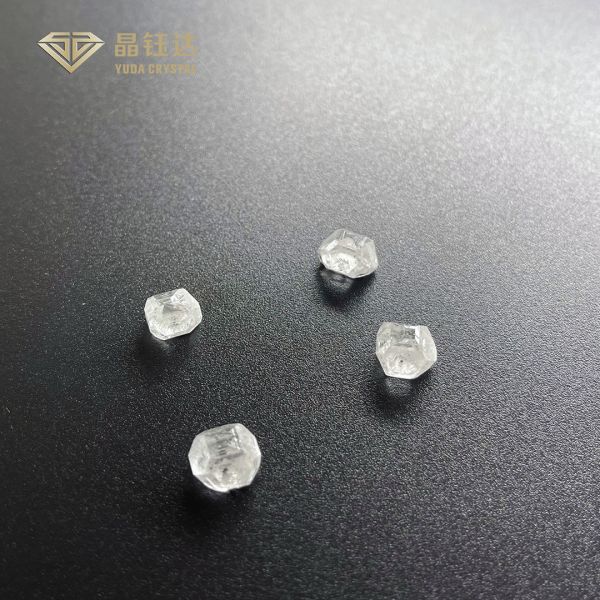 Square VS 10.0 Carat 11.0 Carat HPHT Rough Diamonds Pure Uncut Diamonds For Jewelry