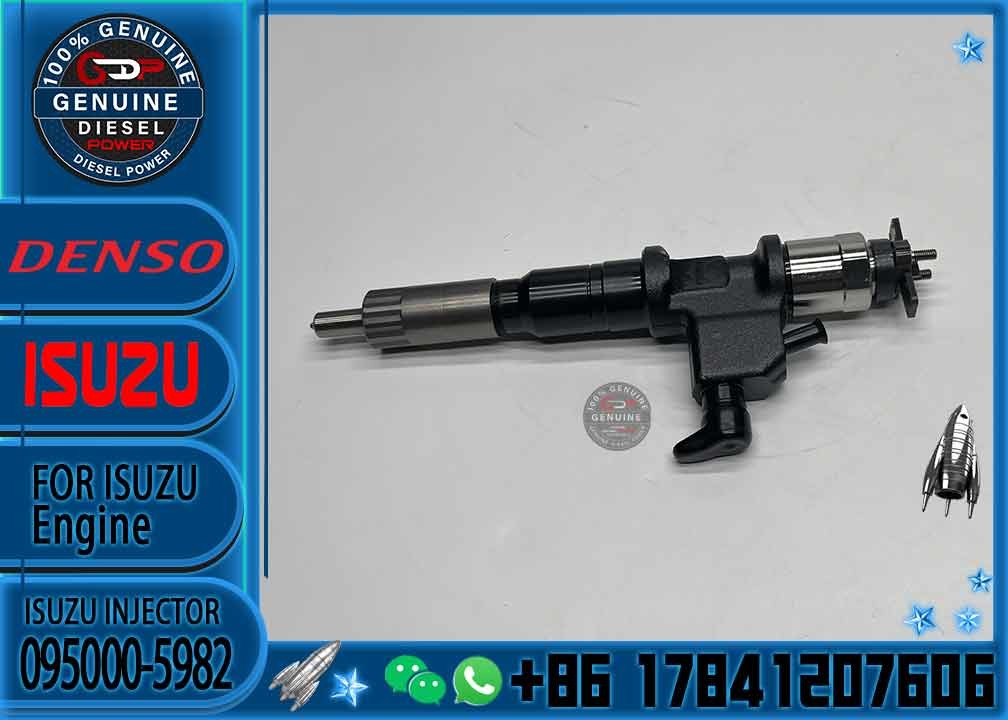 High Quality Common Rail Injector 095000-5980 095000-5981 095000-5982 for 6WF1 6WG1 Diesel Nozzle Assembly