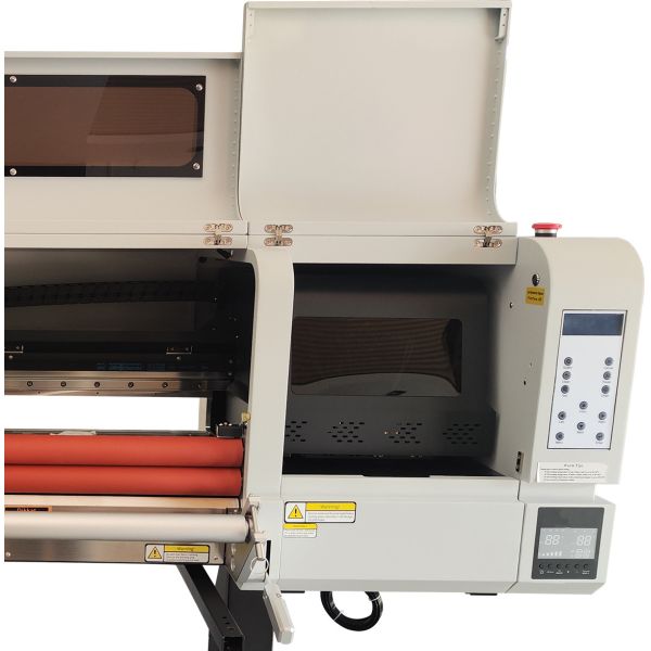 High Precision DTF Roll Printer High Speed Scrub White Inkjet Roll Printer