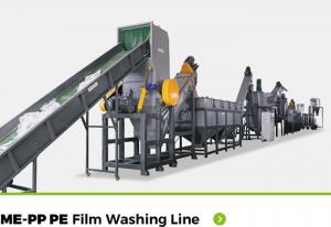 China Agricultural Pp Pe Washing Plastic Film Recycling Line on sale