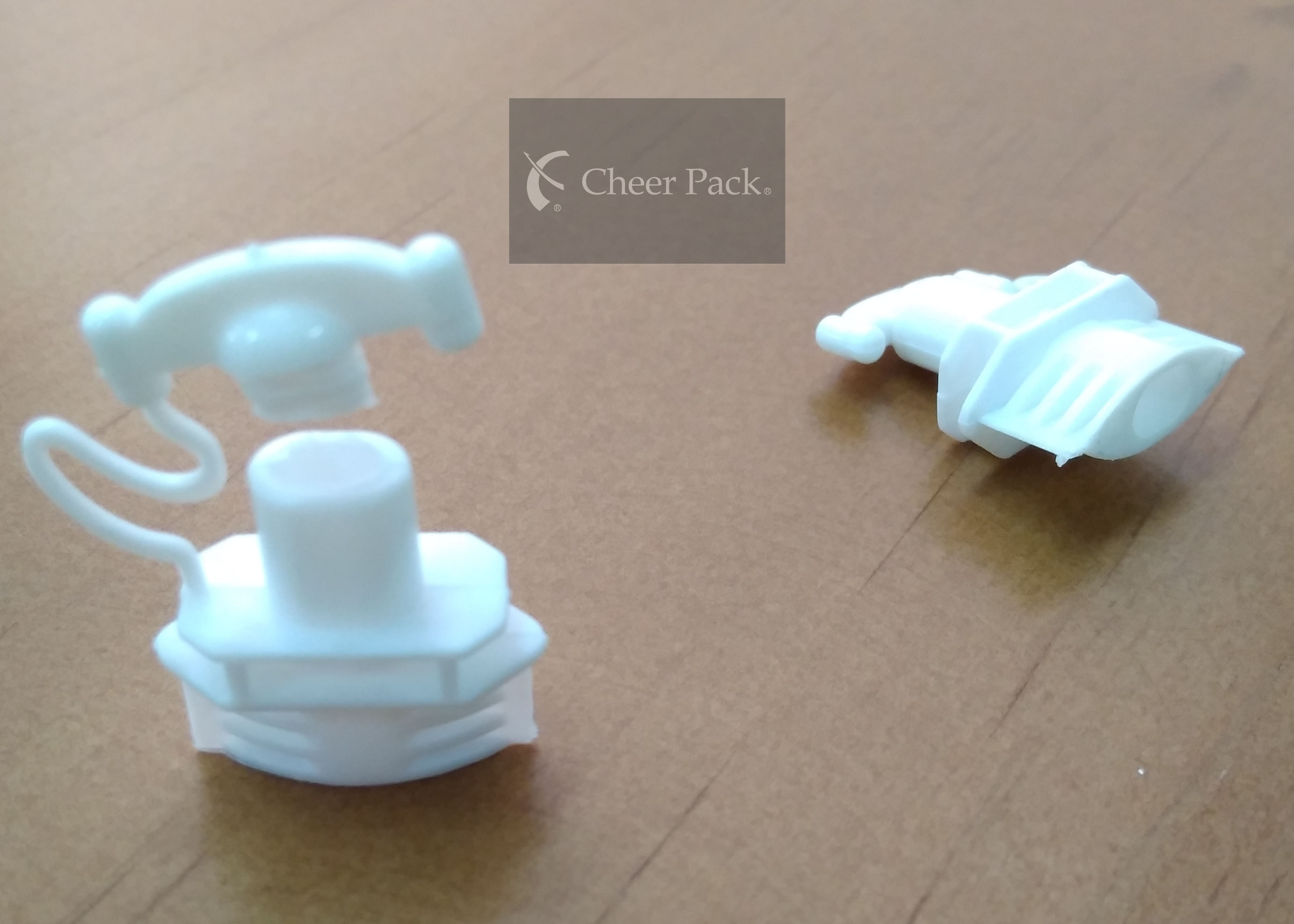 Recycling Plastic Bottle Spout Cap 8*6mm For Small Capacity Doypack