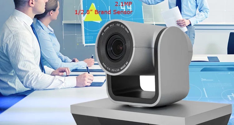 high quality clear 3x or 10x Optics USB PTZ Camera or video camera for conference, education