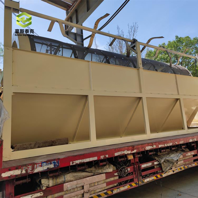 Brick Machine Round Roller Sieve Perfect In Automatic Brick Plant