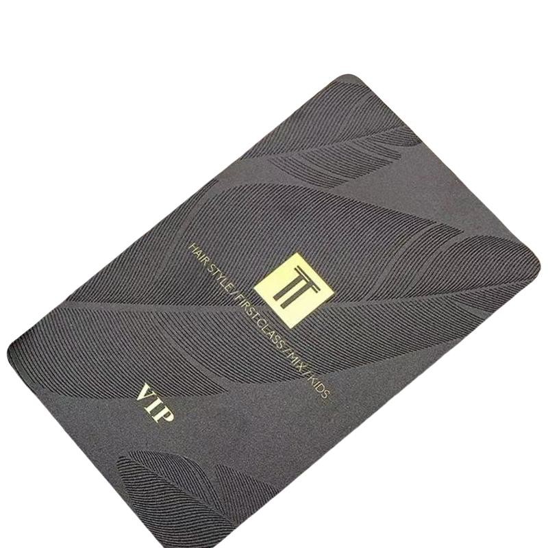 Embossing Printing Matte PVC Magnetic Stripe Contact IC RFID Cards Embossed Business Cards