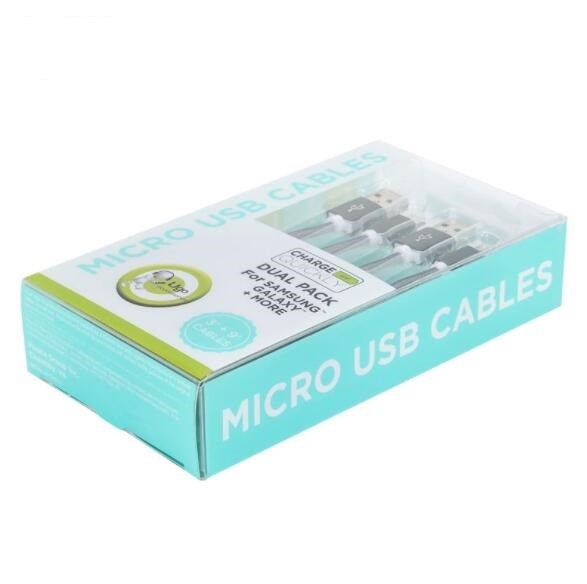 PVC Transparent Data Cable Packaging Box