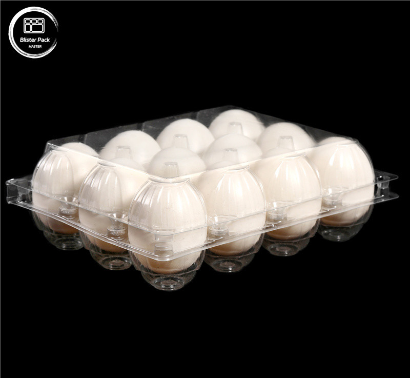 Eco Friendly 30 Pack Plastic Egg Holders Durable Chicken Egg Trays for Fresh Farm Produce