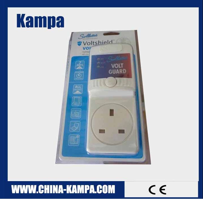 Voltage Stabilizers Kampa Electronic Surge Voltage Protector 230V 7A 50/60HZ