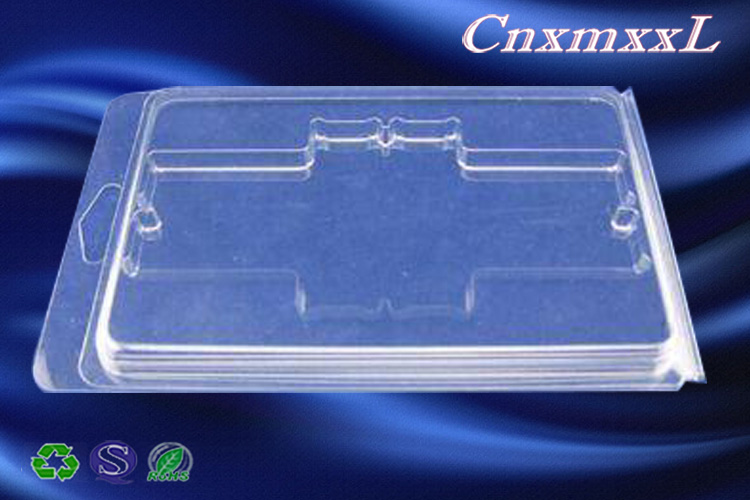 Double Clamshell Durable 0.6mm PVC Blister Tray Packaging For Hardware