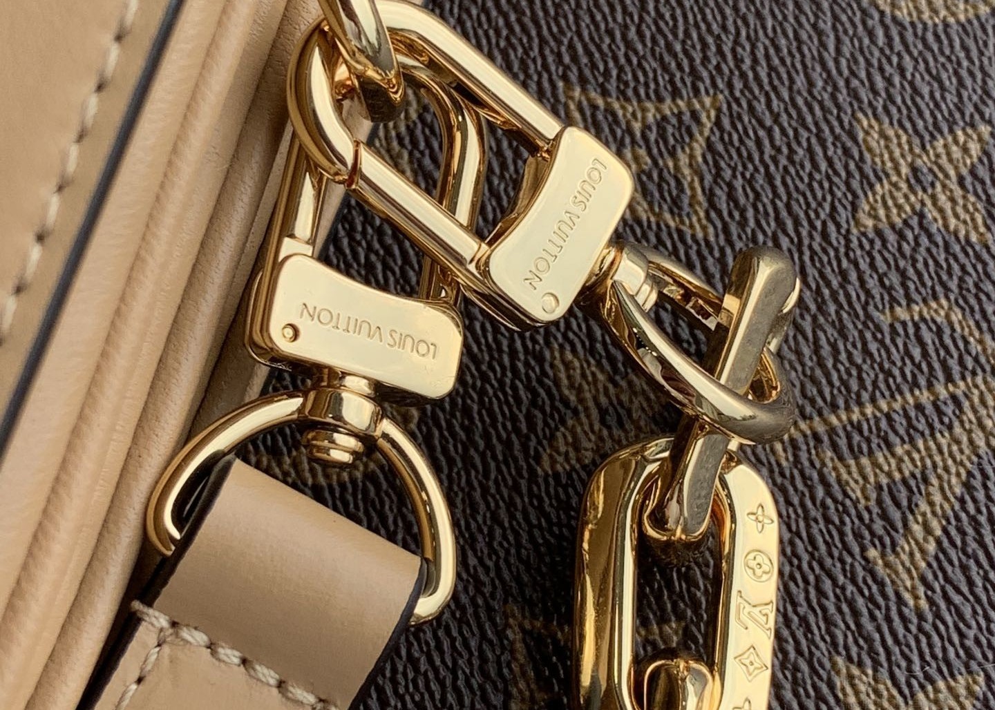 Khaki Luxury Cross Body Bag