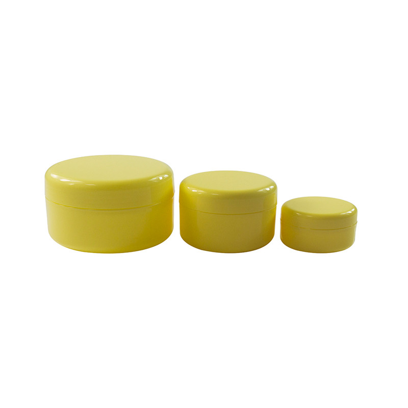 Colorful Smooth PP Cosmetic Jar 30g 50g 100g For Skincare Cream Packaging