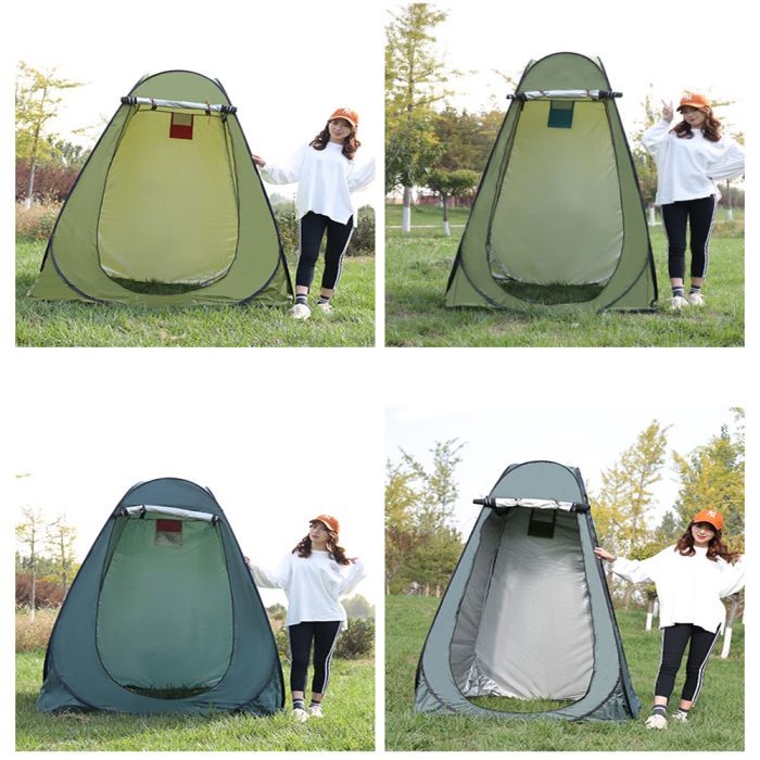 Polyester 190T Portable Privacy Shower Toilet Camping Pop Up Tent