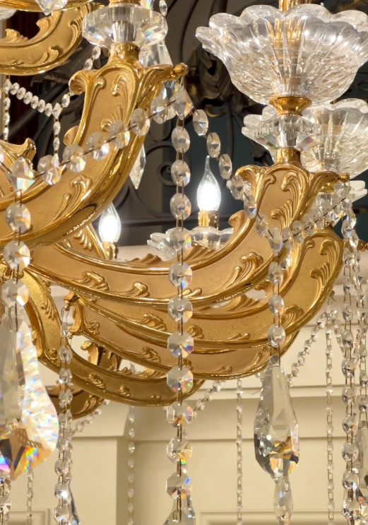 Customized Service Luxury Entryway Chandelier High End Foyer Chandeliers