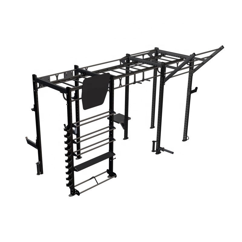 High Strength Steel 4FT Crossfit Training Rig Bodybuilding Functional Trainer Machine