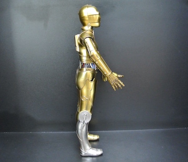 Gold C3PO Robot Star Wars Characters Toys His Eyes Can Give Out Light