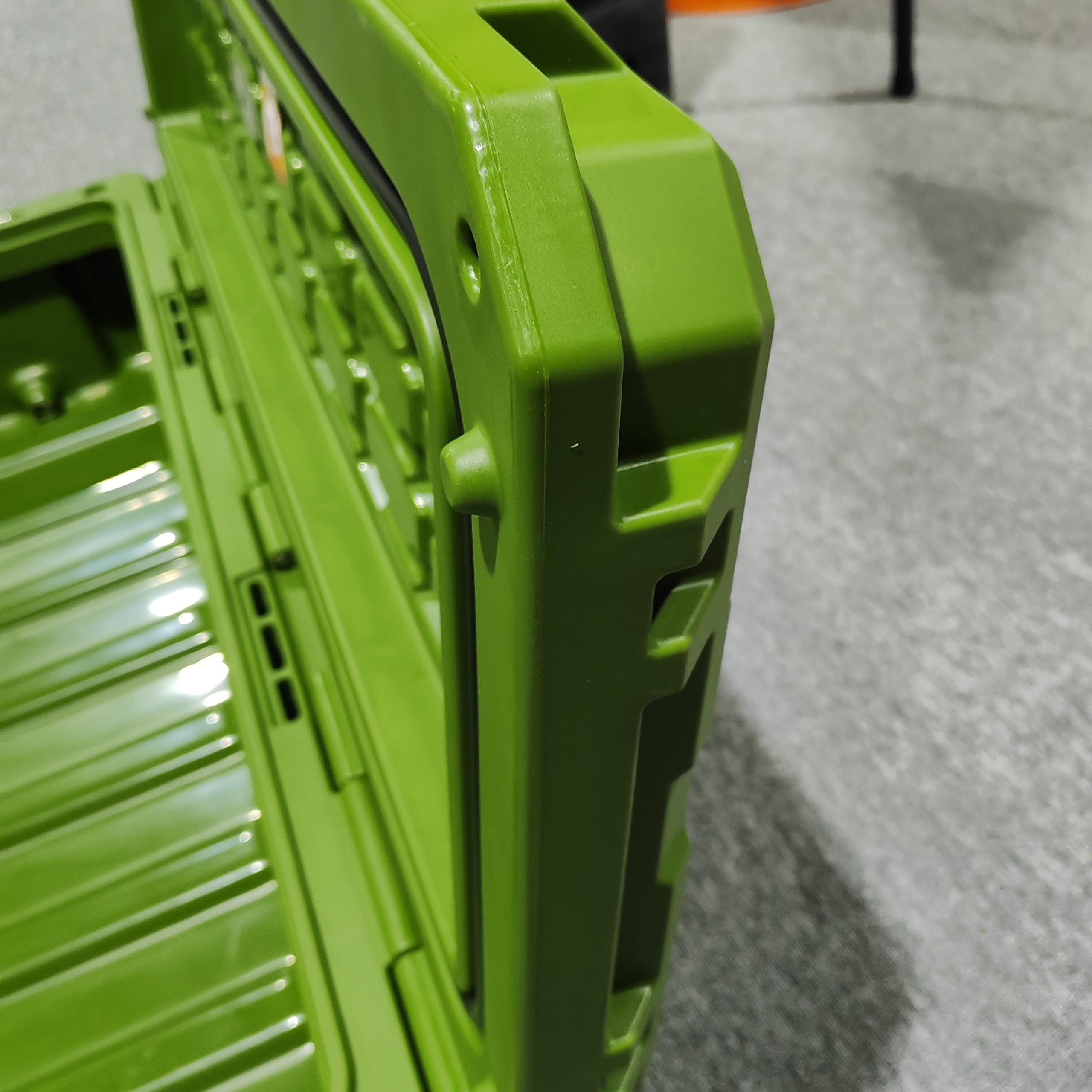 Explosion Proof Car Roof Storage Box Green 4X4 Roof Top Cargo Box