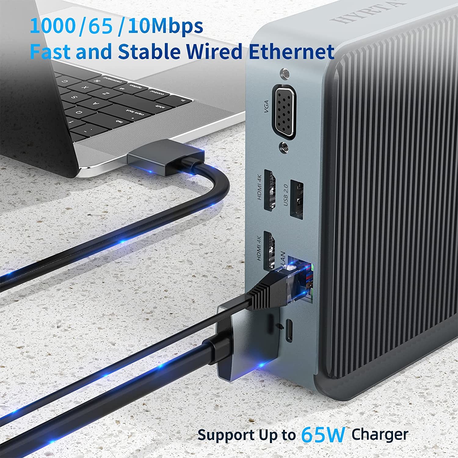 Hdmi To Usb C Docking Station 100w Maximize Work Potential With Type-C Pd2.0