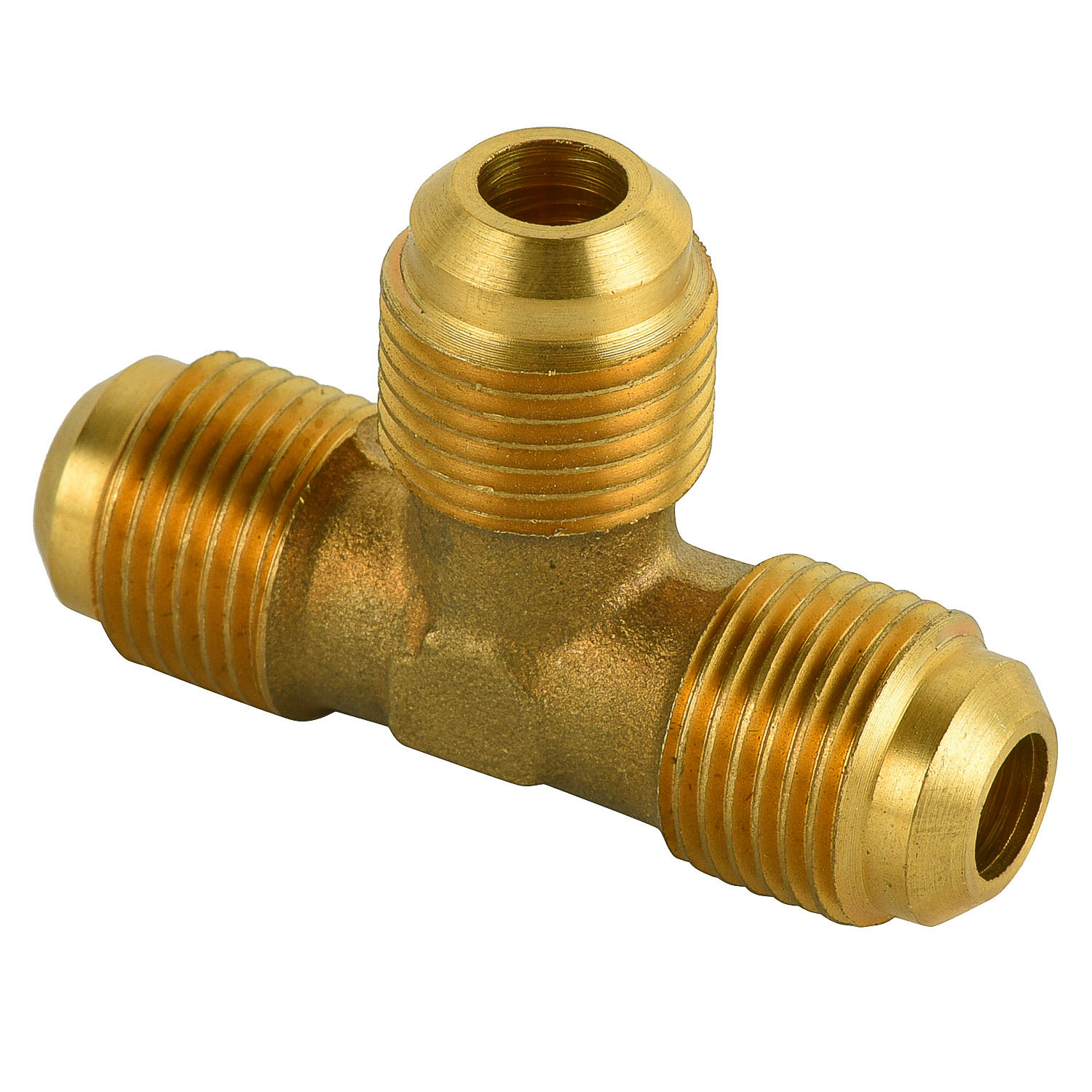 brass gas thread union 45 degree flare both ends compression connector for pipe brass fittings
