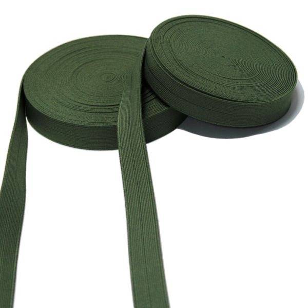 2cm Physical Therapy Resistance Bands Dark Green 20mm Polyester Webbing