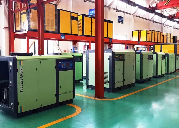 18.5kw - 75kw Oil Free Rotary Screw Air Compressor Varibale Frequency Drive