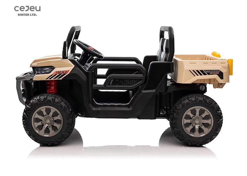 12V Battery Powered Kids Electric UTV With Realistic Horn