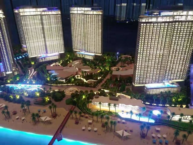Led lighting architectural modeling supplies, real estate scale mockup