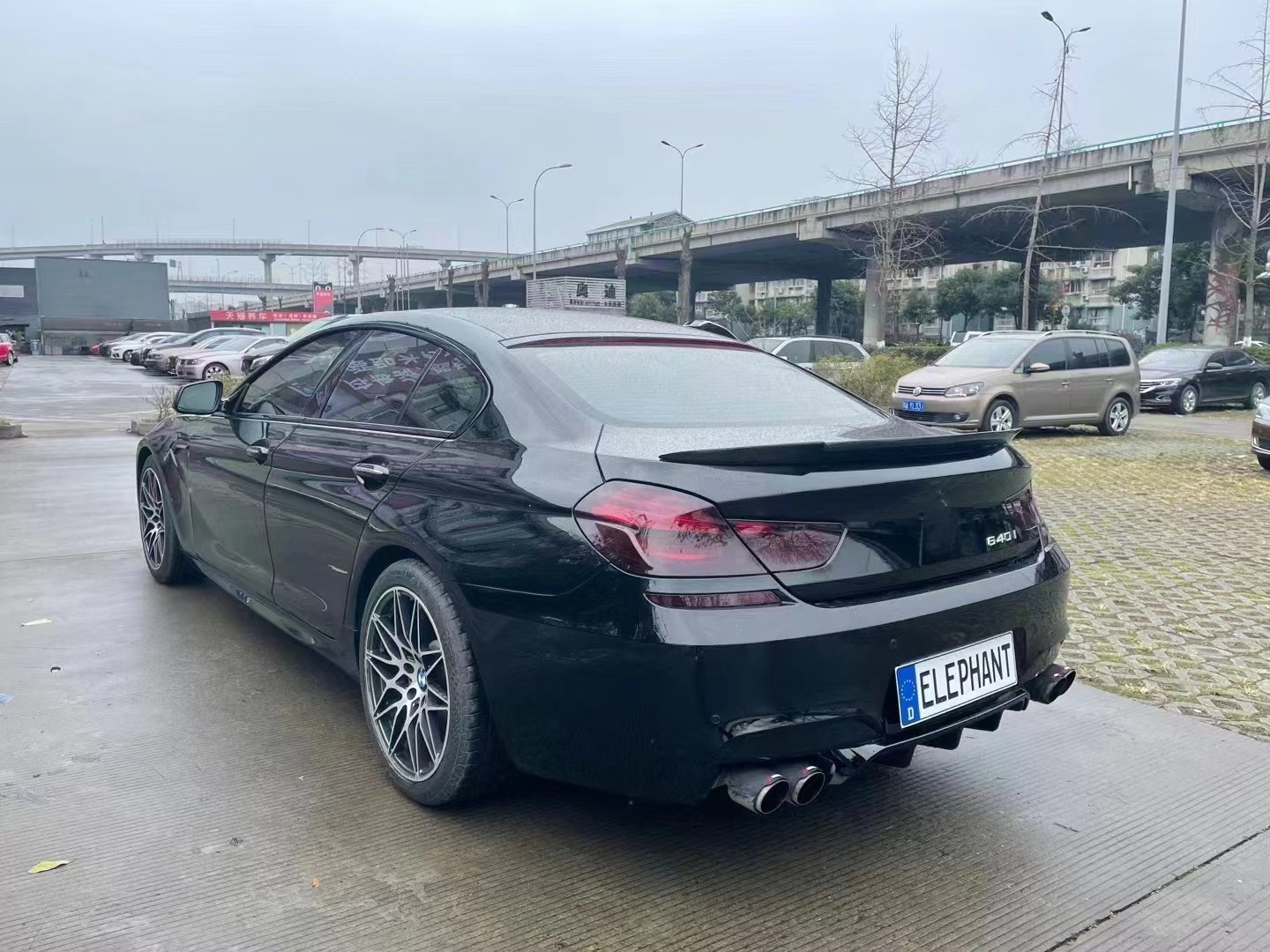 New Product for BMW 6 Series 640I 650i F12 F13 F06 Body Kit 640I 650I F12 F13 F06 Upgraded With M6-style Front and Rear Bumpers
