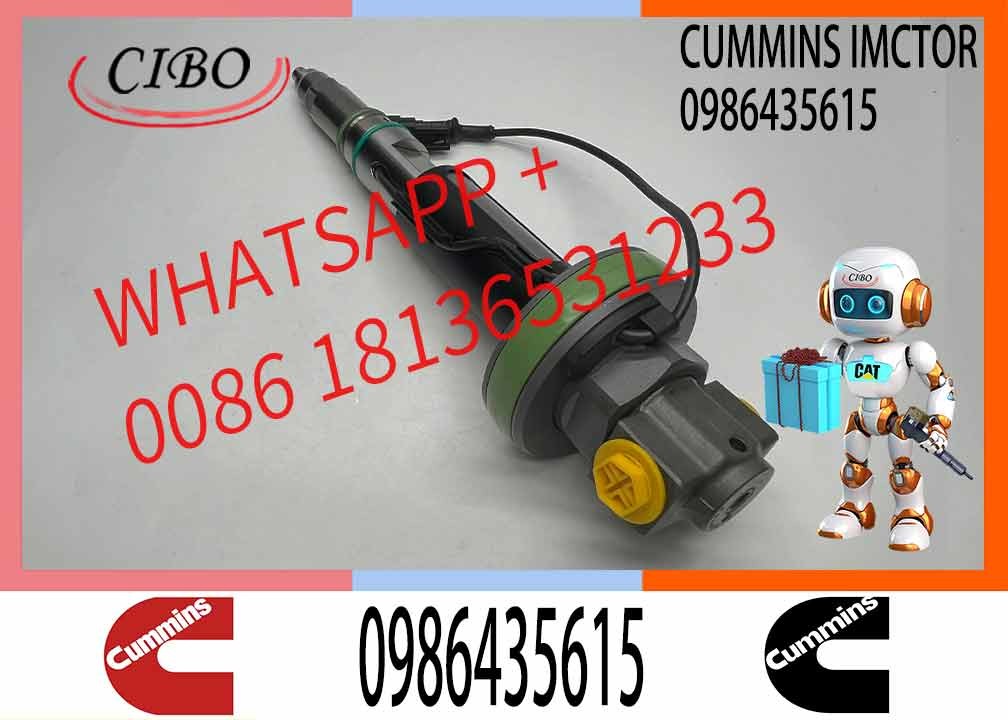 Fuel Injector 0986435615 0986435613 0986435902 F00BJ00008 F00BJ00009 For QSK19 QSK38 QSK50 QSK60 Engine