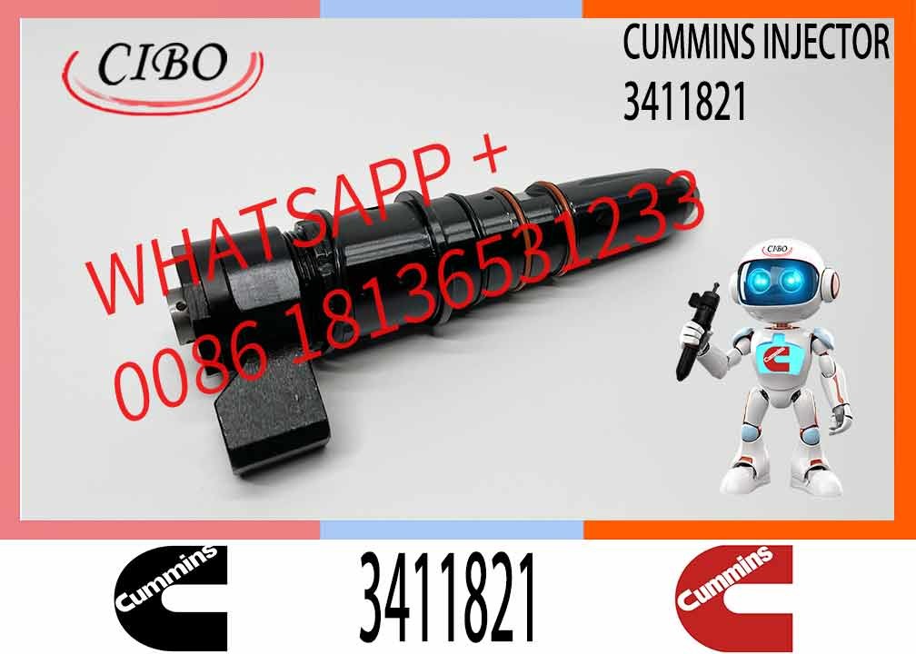 Diesel Common Rail Injector 3406604 3411821 3071497 3087648 4914328 3018835 3079946 For C-ummins M11 Engine