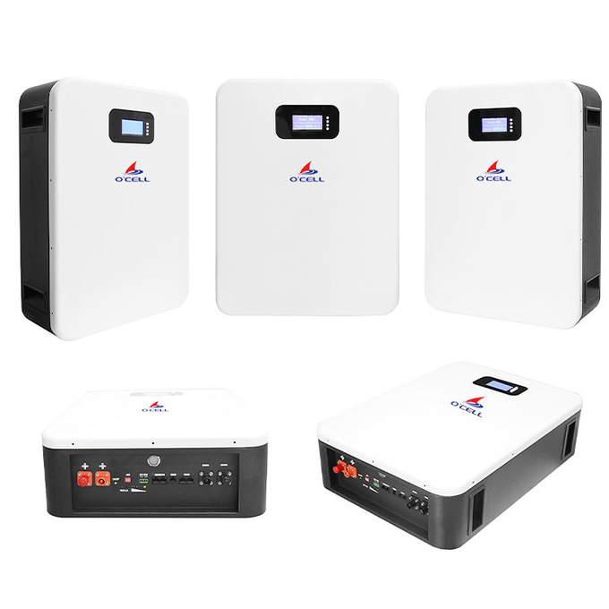 16S1P Power Wall Home Battery Pack LiFePO4 48V 5Kwh 10Kwh