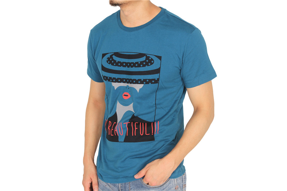 12 Styles O Neck 100% Cotton Solid Color Mens T Shirts