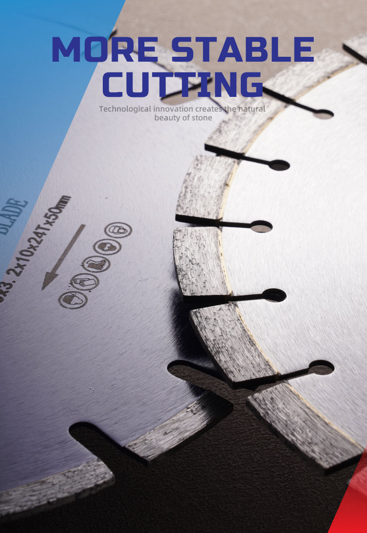 300-600mm Industrial Grade Diamond Saw Blade for Asphalt Cutting Sintering Segmented