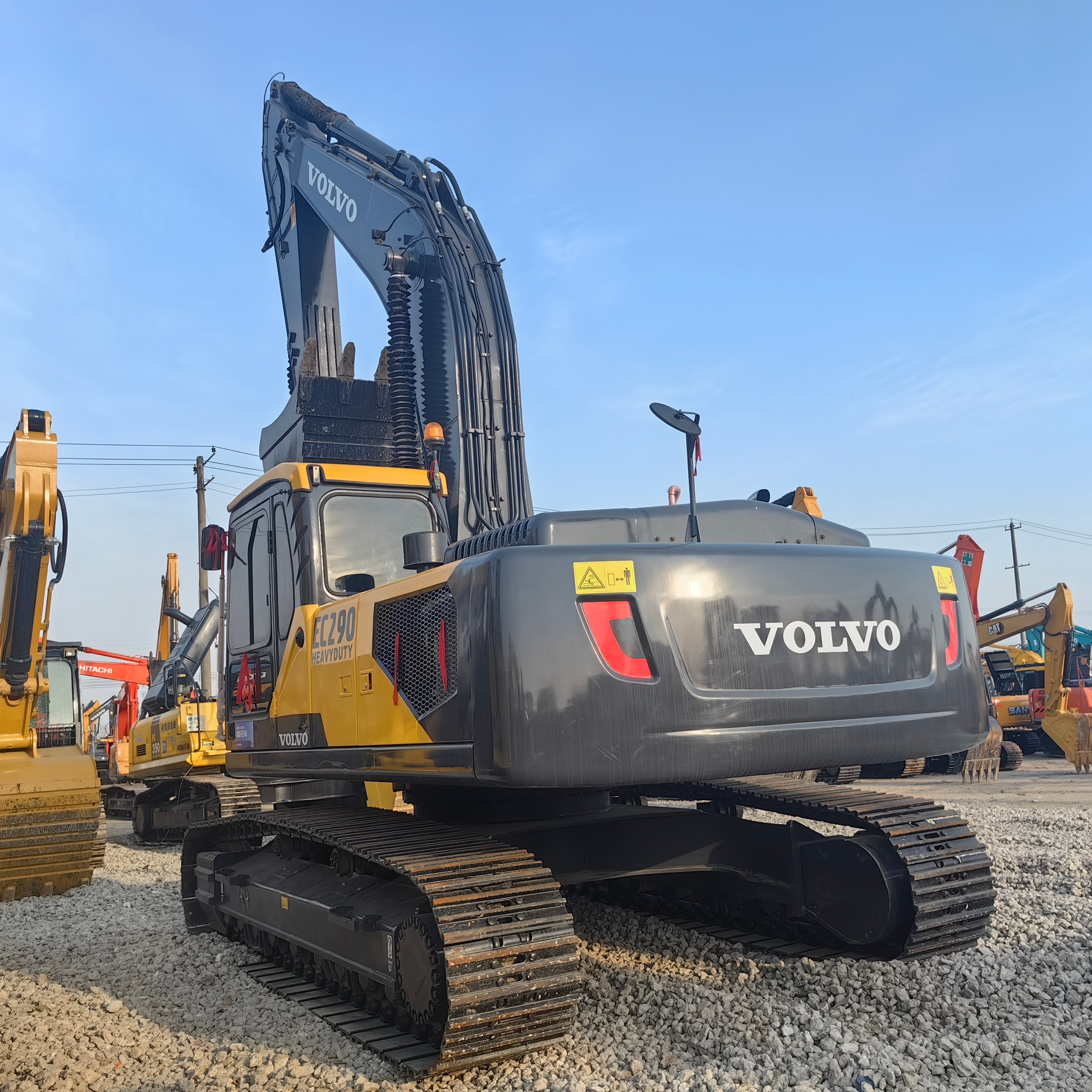 Imported Used Volvo Excavators Ec290 29ton Tracked Digger Heavy Equipment Machinery