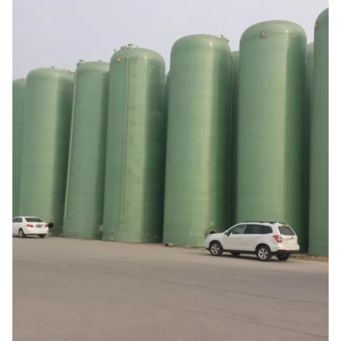 1800mm*8160mm Cylinder Water Tank ISO Frp Storage Container