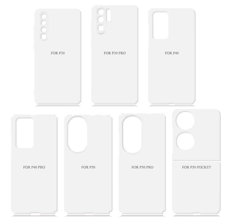 3D Film Case Sublimation Slim Phone Cases For Huawei Cases Glossy/Matte Surface