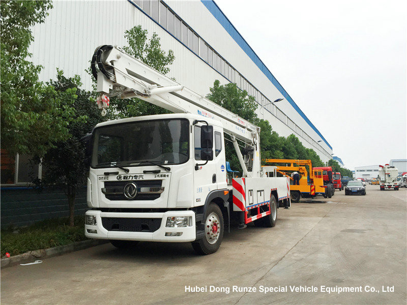 DFAC D9 20m Aerial Platform Truck EURO 5 , Ruck Mounted Hydraulic Platform