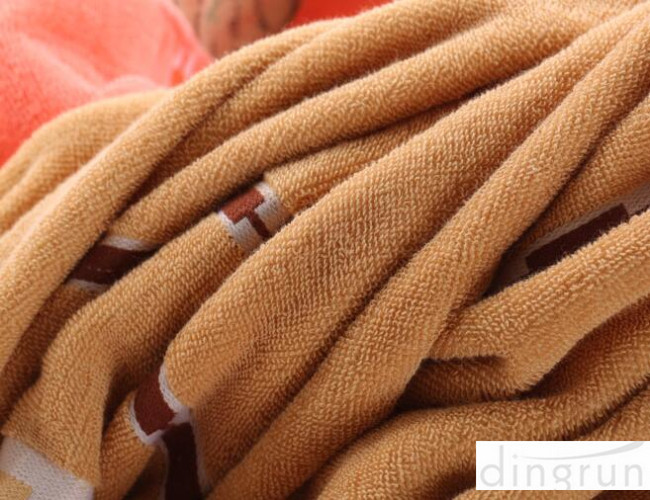 Jacquard Style Microcotton Bath Towels Natural Anti Bacterial 400 Gsm