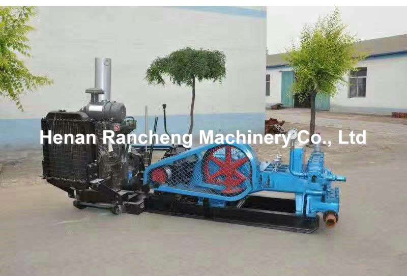 Diesel Engine Type Max 600L/Min Mud Pump By Electric Motor