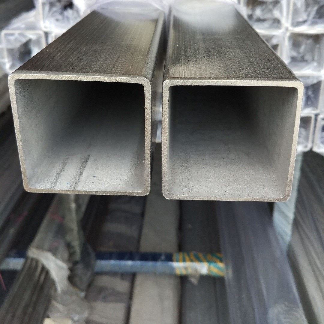 100*100mm 304 Stainless Steel Square Pipe Tube ERW Wleded in 6m Length Thickness 2mm 3mm 4mm