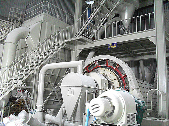 Compact Structure Ball Grinding Mill With Classifier Production Line
