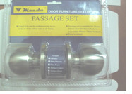 Home Double Mortise Lock One Latch One Bolt Stainless Steel Color