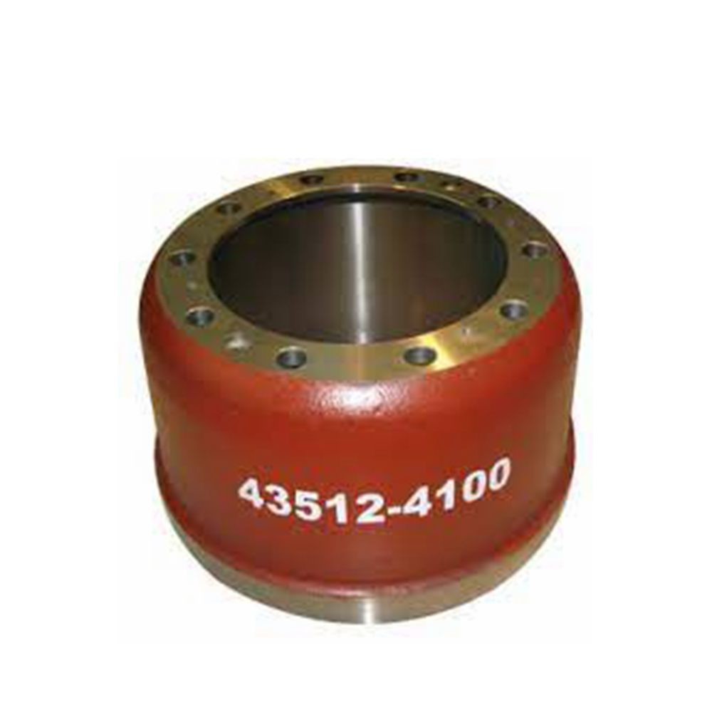 Isuzu Truck Spare Parts Air Brake System Parts Japanese Truck Brake Drum 43512-4100