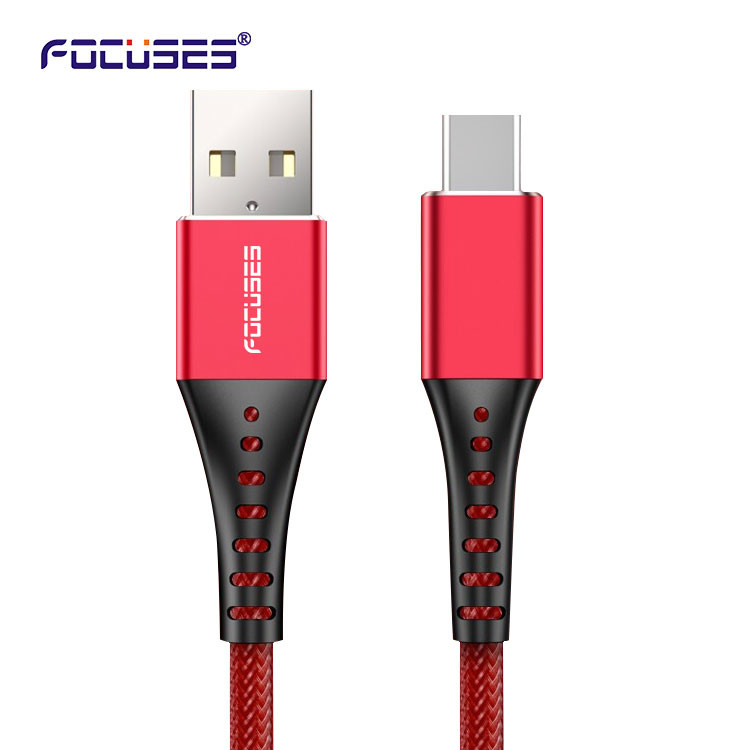 Fishing Net Braided 3Ft USB 2.0 Type C Cable for date transfer