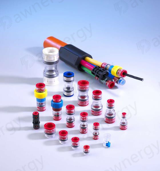 HDPE Micro Duct Straight Connectors And End Caps