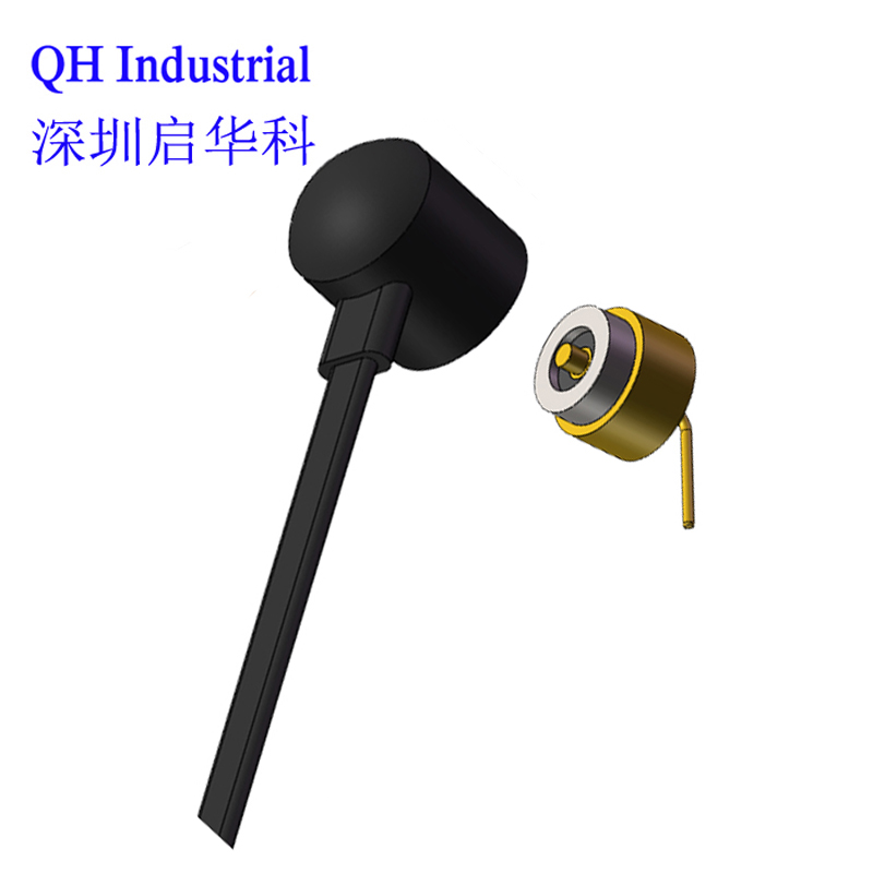 2Pin Customized Lcd Soldered Cup Spring Loaded Pin Chinese Manufacturer Amphenol Double Ends Pogo Pin