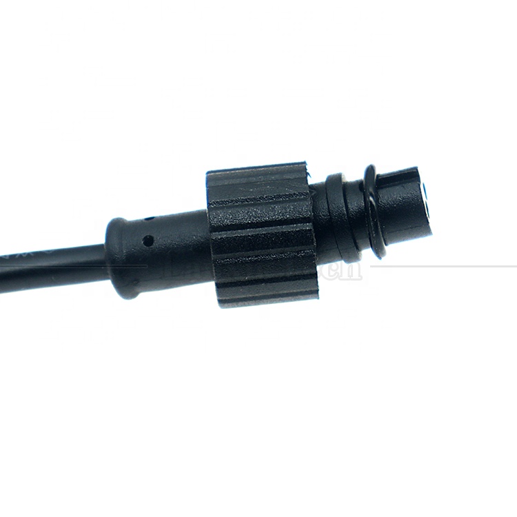 Customization IP67 IP68 Waterproof M12 2pin 3 Pin 4pin M12 DC to Open Bare Wires End Cable for LED Light